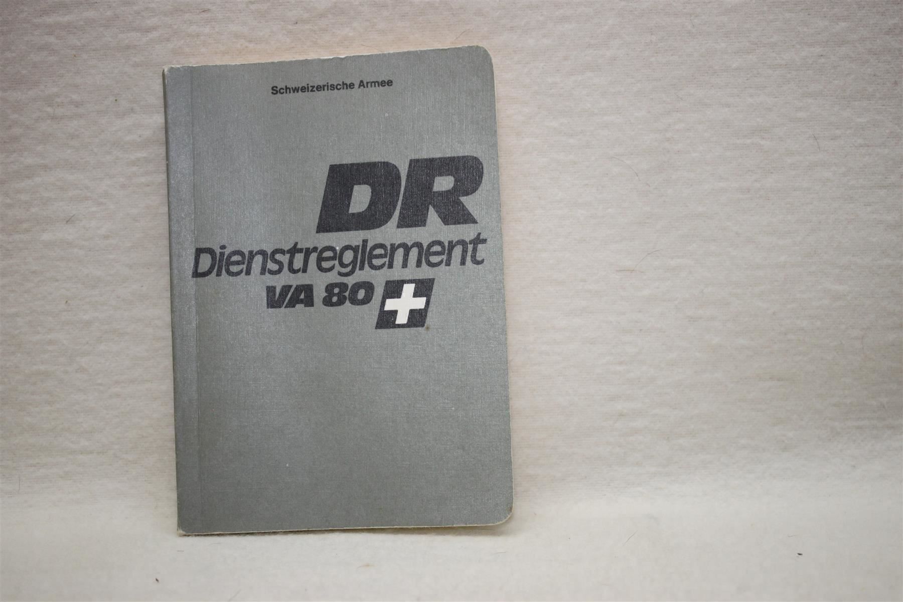 Documenti: DR Dienstreglement VA 80 – Usato da Thun venduto da Amye
