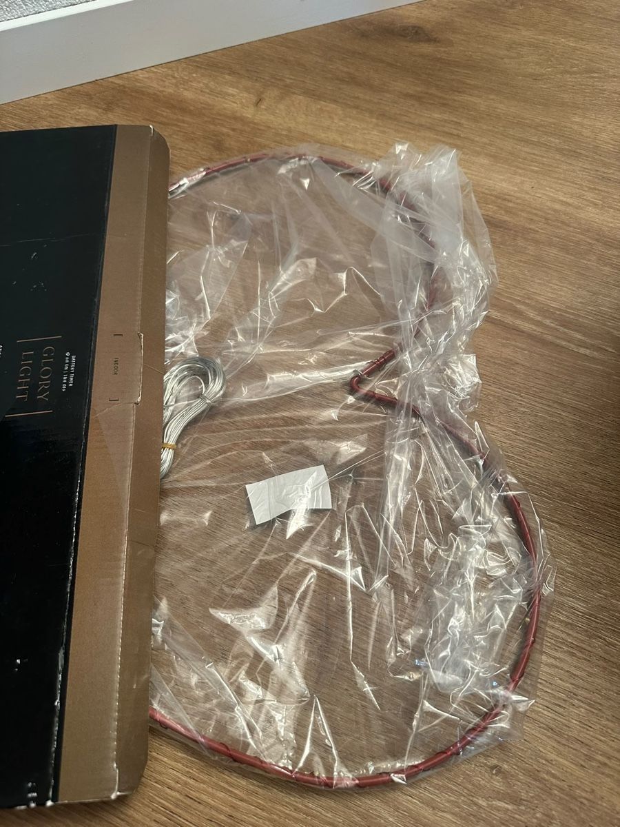 Lichterketten & Leisten: Dekoration Herz rot neu mit Verpackung – Gebraucht aus Zürich von iva_9svl 1