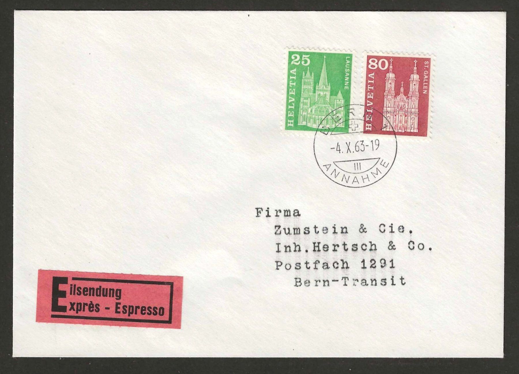 Tutti i francobolli: 3 FDC mit Nr. 355L - 367L, KP 600.-- – Usato da Gümligen venduto da Geniusbuy 1