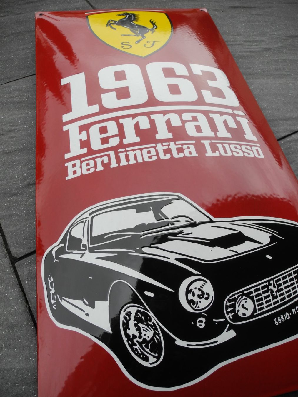 Ferrari Insegne: GROSSES FERRARI EMAILSCHILD – Nuovo (secondo la descrizione) da Reinach AG venduto da Huckleberrysix 2
