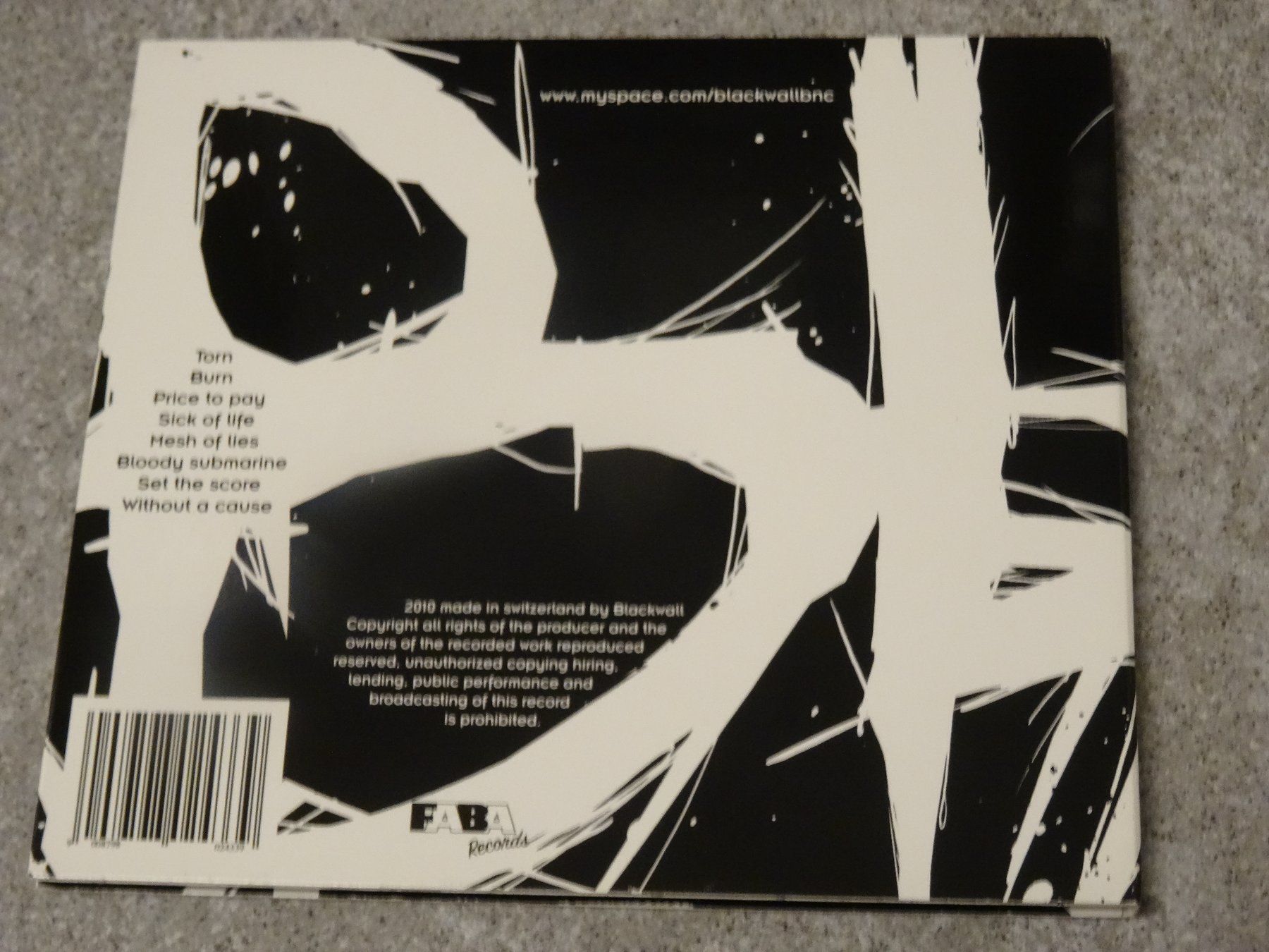 CDs: Blackwall Black Wall CD – Gebraucht aus Olten von Disc-Ausverkauf 1
