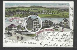 16.7.1902 Litho/"Gruss aus Staffelbach"