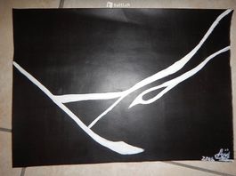 Nudo curve sensuali black and white art