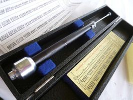Eichkarte Carl Zeis Jena Ophtholmo Dynamometer H.K.Muller