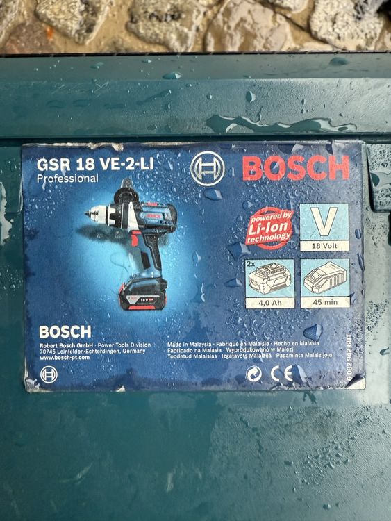 Bosch Professional 18V System Akku-Bohrschrauber GSR 18V-65 06019N3206 - Preise Vergleichen