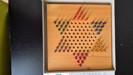 Holzspiel Halma von "Nef" in gutem Zustand