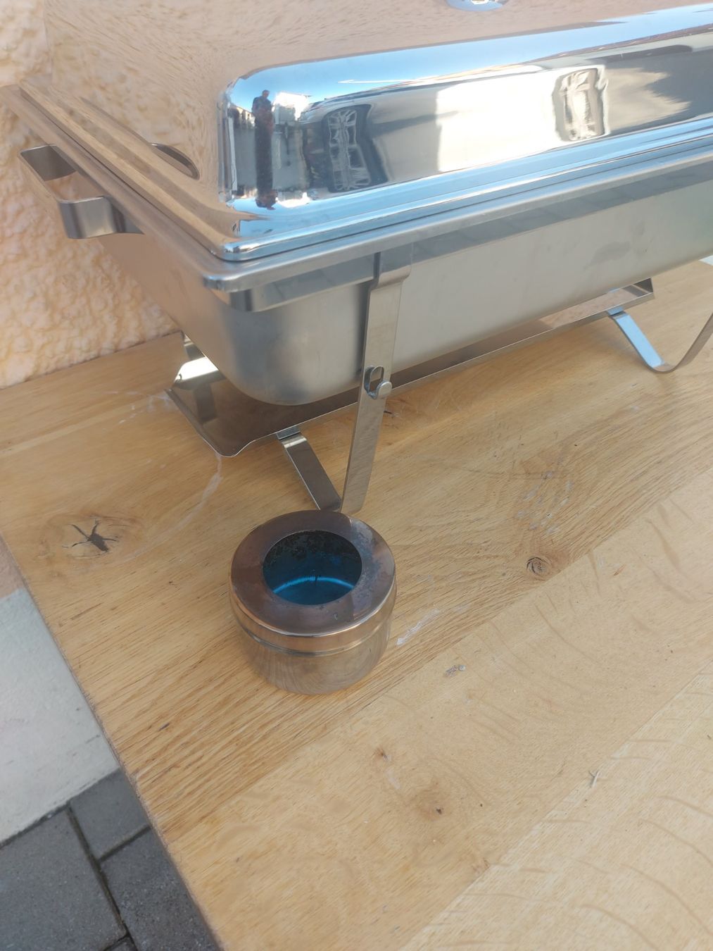 Elettrodomestici da cucina: Edelstahl Chafing Dish / Rechaud "Sprinter" – Usato da Rheinau venduto da profitronic.shop 4