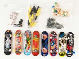 8x TechDeck Skateboard Fingerboards &  Zubehör