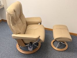 Stressless Sessel mit Hocker Fabrikneu Gr.L 65% Rabatt ‼️