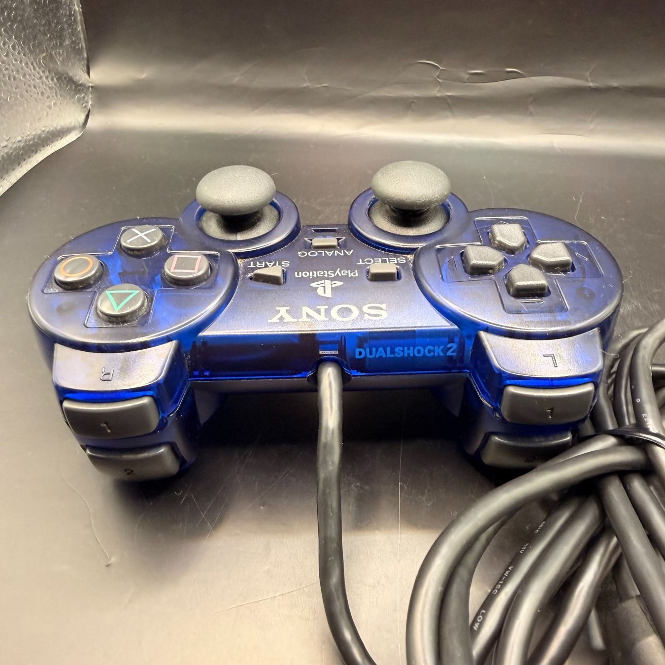 Nintendo Controller: PS2 Controller Blau Transparent – Usato da Düdingen venduto da Nerdworld 2