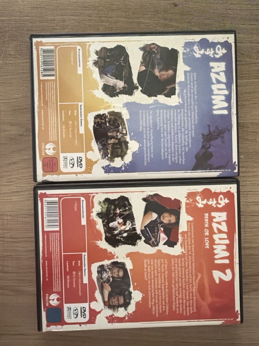 Tutti i DVDs: Azumi 1&2 DVD – Usato da Hagendorn venduto da masterchieff 1