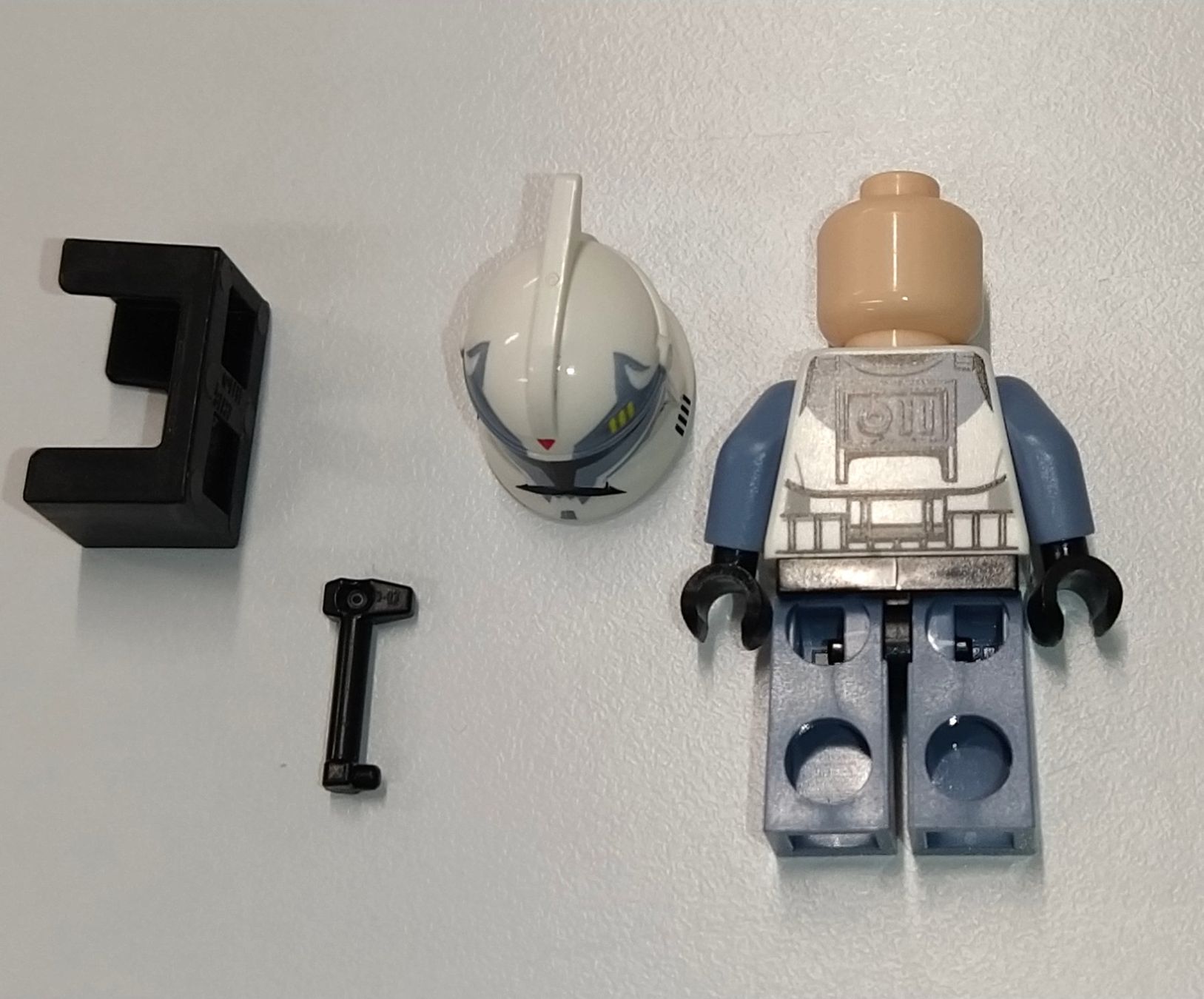 Lego Statuette: Lego Clone Trooper Commander Wolffe sw0330 Wolfpack (2011) – Usato da Basel venduto da SwissBrickBank 1