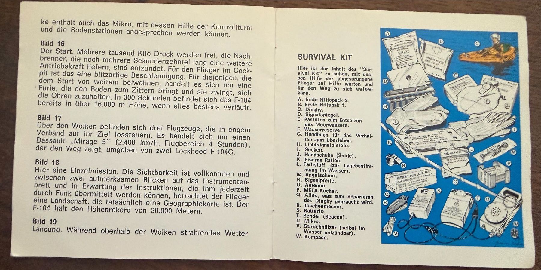 View-master Giocattoli: View-Master 3D: Nr. D 104 Düsenjägerpilot – Usato da Tegerfelden venduto da siebenmacky 2