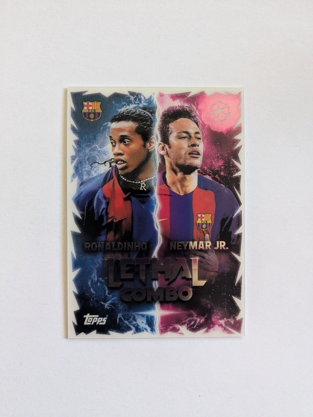 Topps Carte collezionabili: Topps Match Attax Ronaldinho Neymar Jr Lethal Combo – Nuovo (secondo la descrizione) da Genève venduto da x_m_2v65