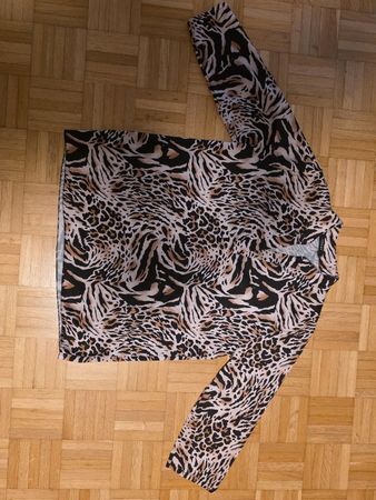 TODAY Damen Bluse Leo Print Grösse L neuwertig