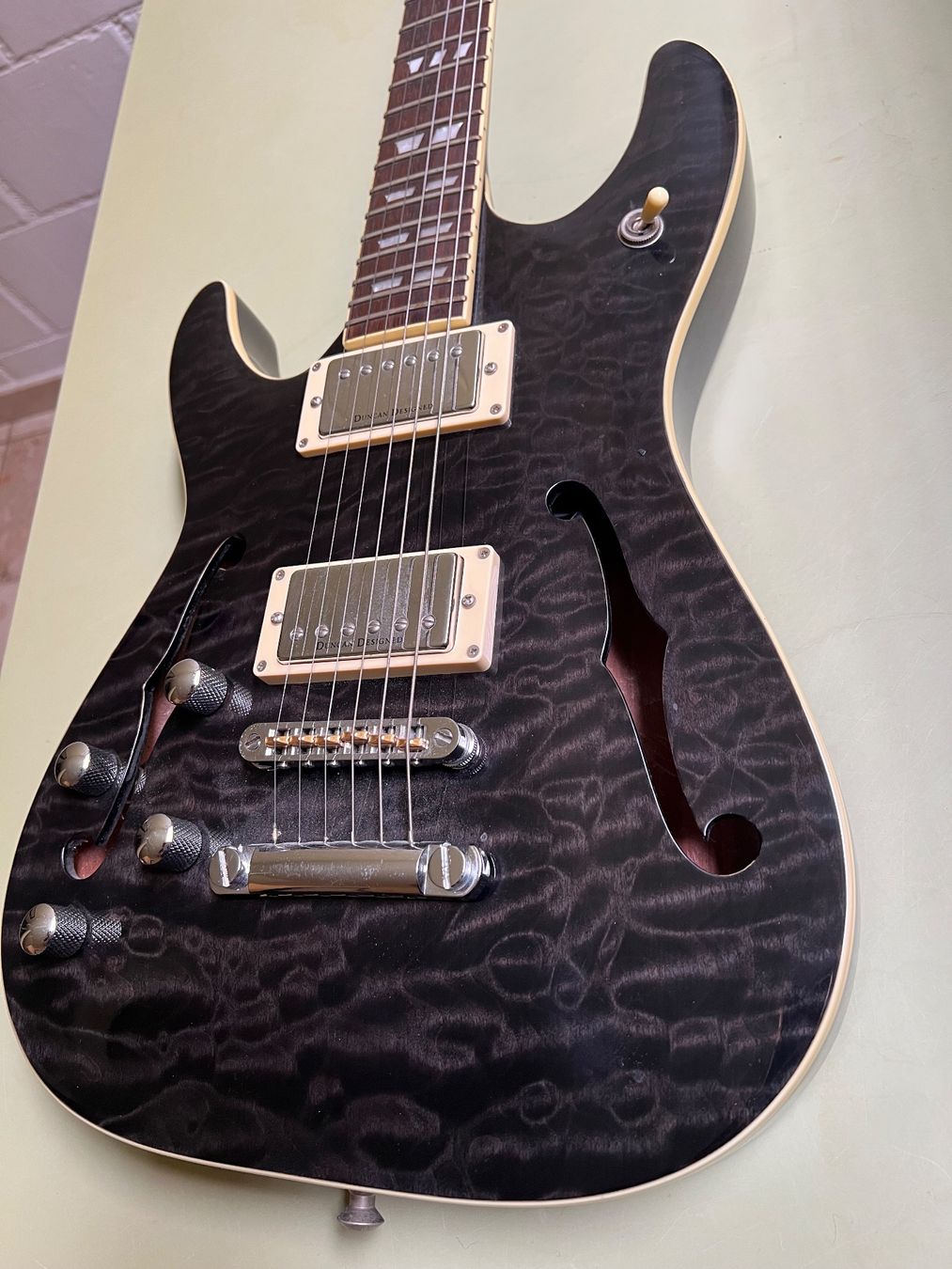 Schecter Strumenti musicali: Schecter Diamond Series C-1 E/A (lefthand/Linkshänder) – Usato da Hochdorf venduto da Brandnew 6