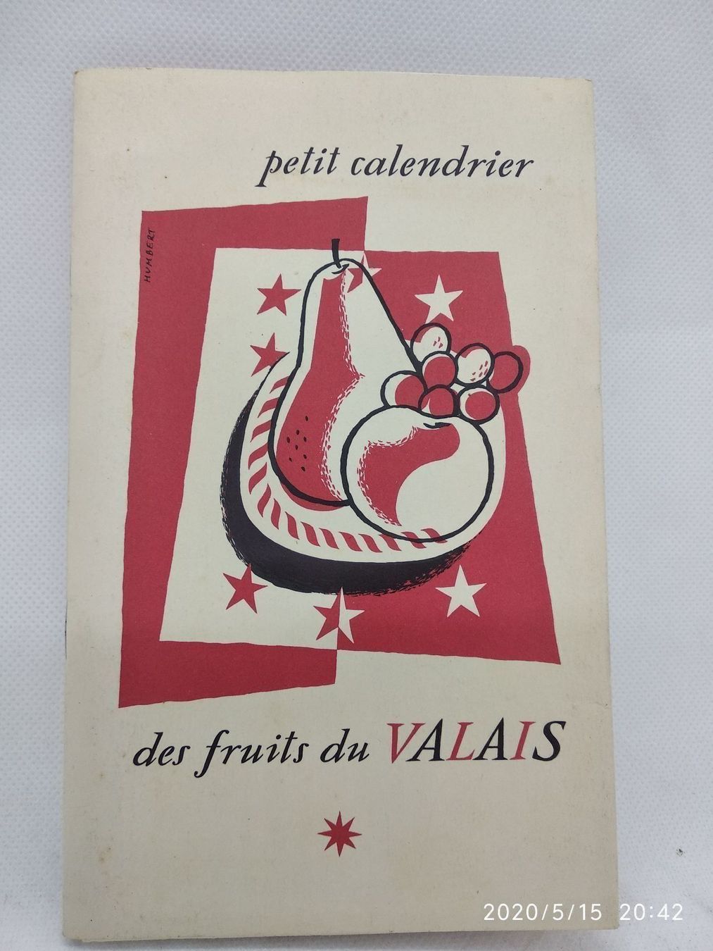 Kalender: CALENDRIER DES FRUITS – Gebraucht aus Goldach von Gaip 2