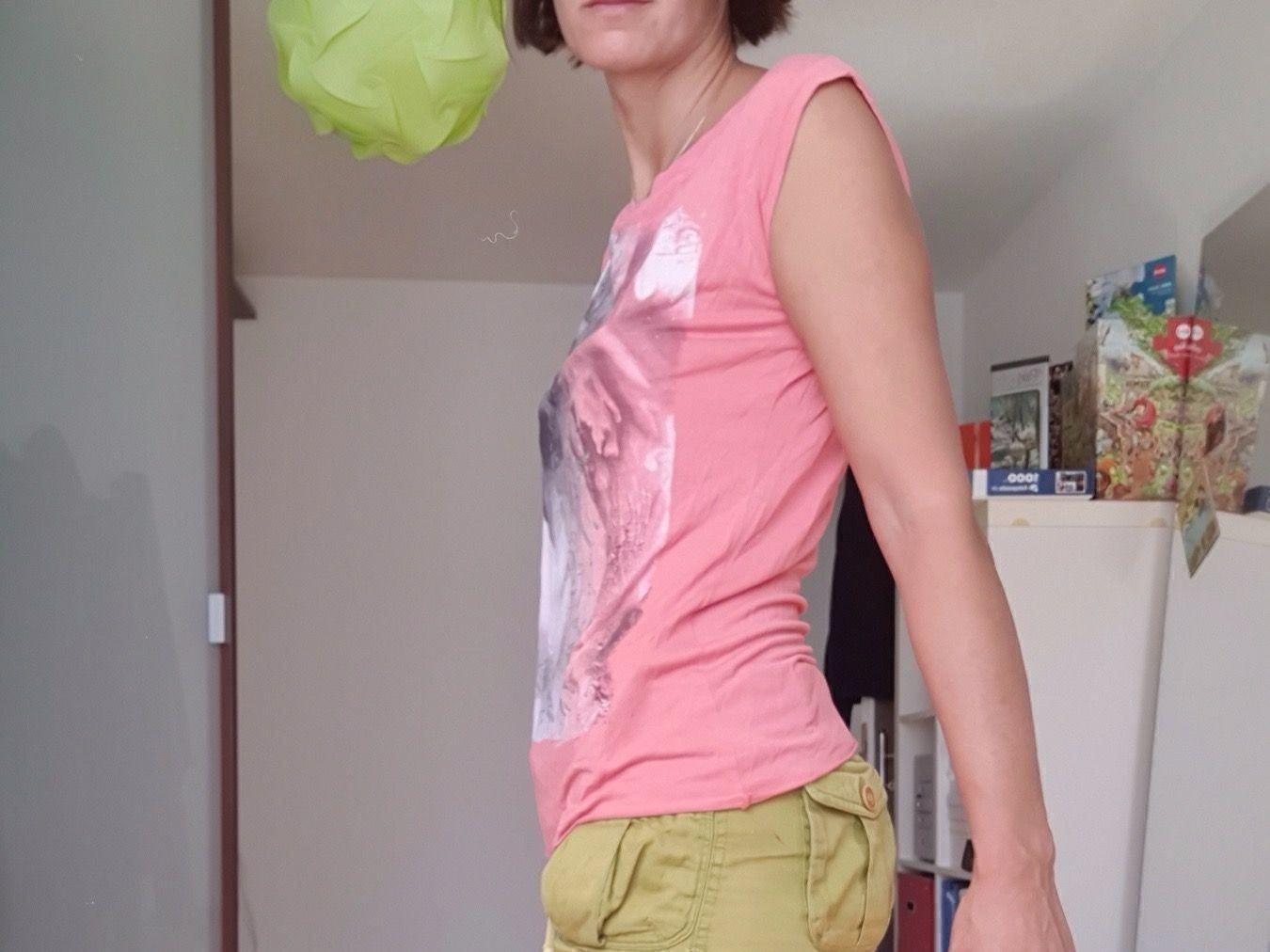 T-Shirts: T-Shirt pink mit Druck – Gebraucht aus Zollikerberg von Sell-Buy-it 2