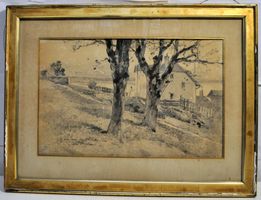Tableau "Fief St-Claude Neuchâtel" (voir signature)