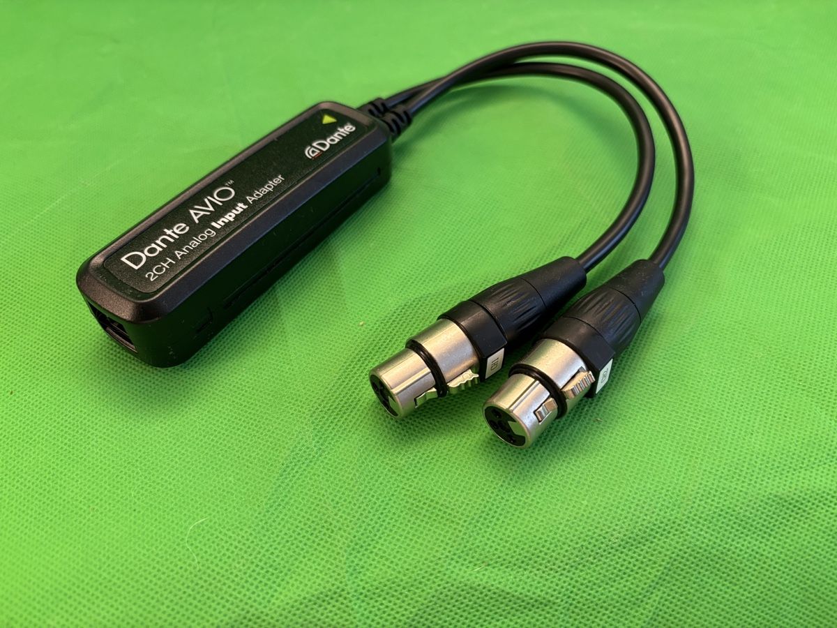 Konverter: Audinate Dante AVIO Analog Input Adapter 2CH gebraucht – Neu (gemäss Beschreibung) aus Kilchberg ZH von bionicdog