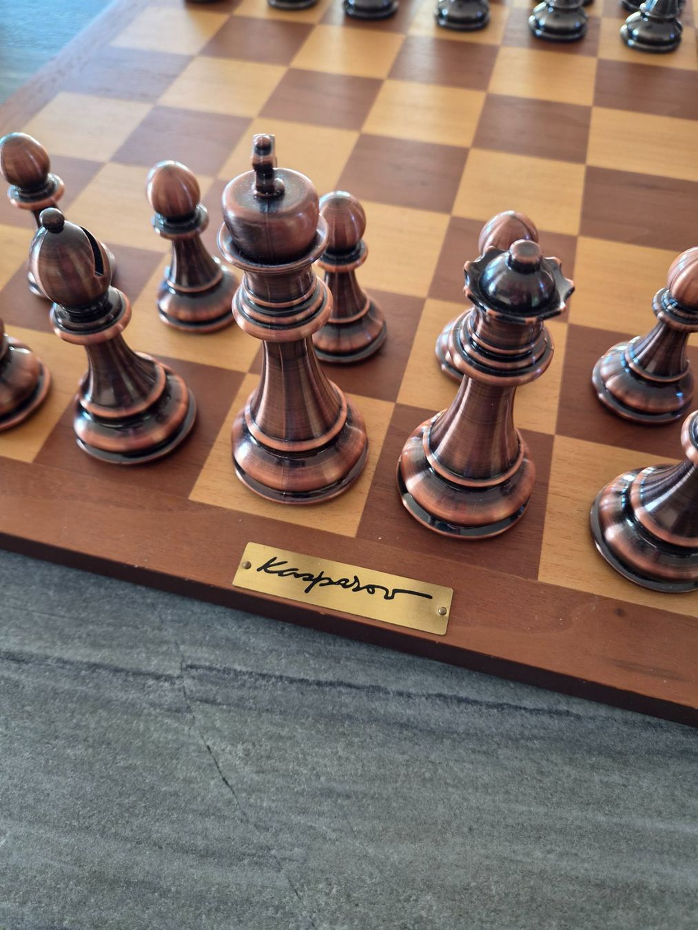 Giochi: Schachbrett mit Figuren – Usato da Stetten AG venduto da illnino86 2