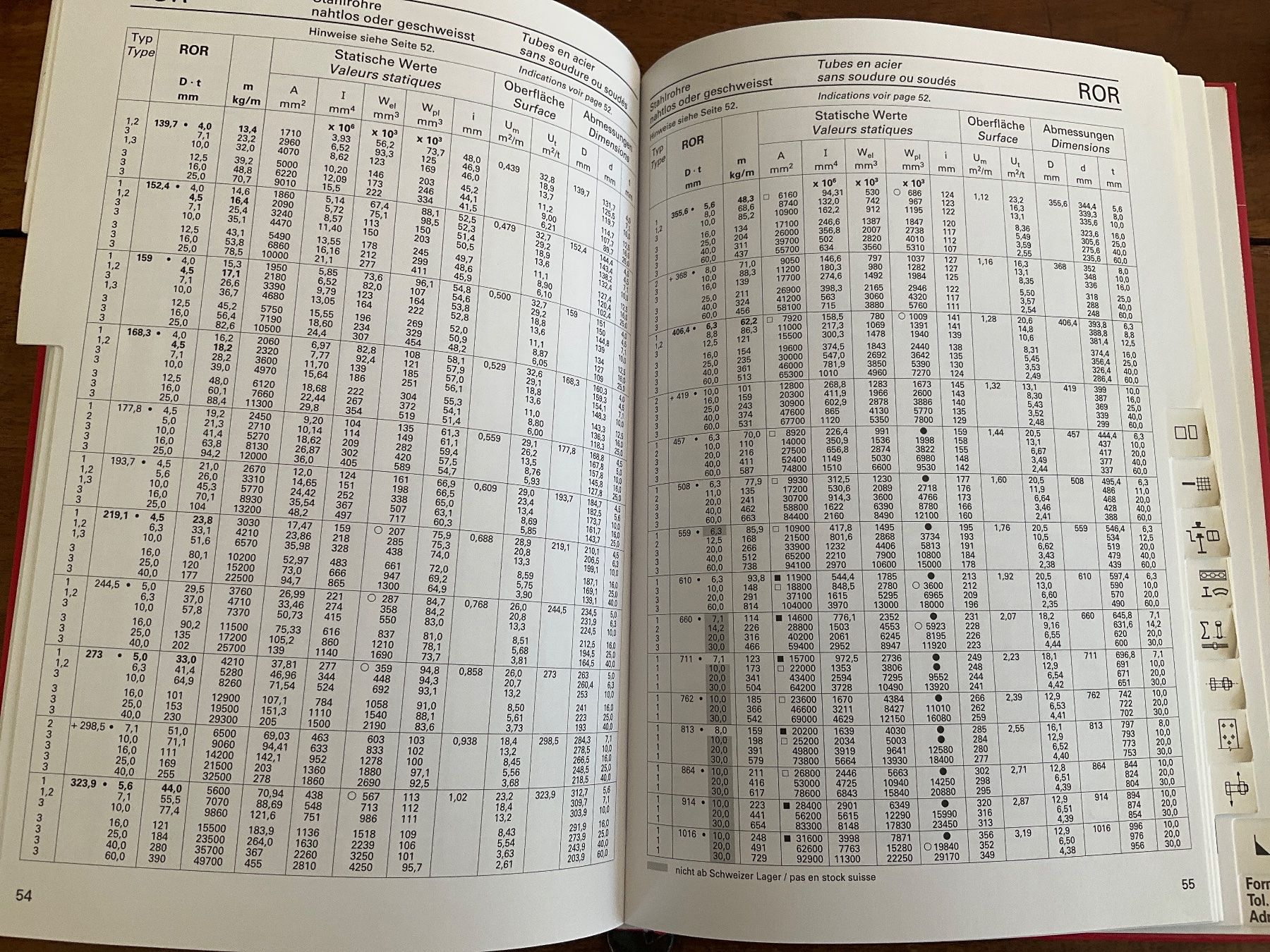 Livres: C5/05 steelwork: Tables de construction - – D'occasion à Avenches par Lactobacille 2
