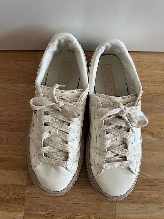 Damenschuhe: Puma Sneaker Weiss/beige Grösse: 37.5 – Gebraucht aus St. Gallen von josip06 2