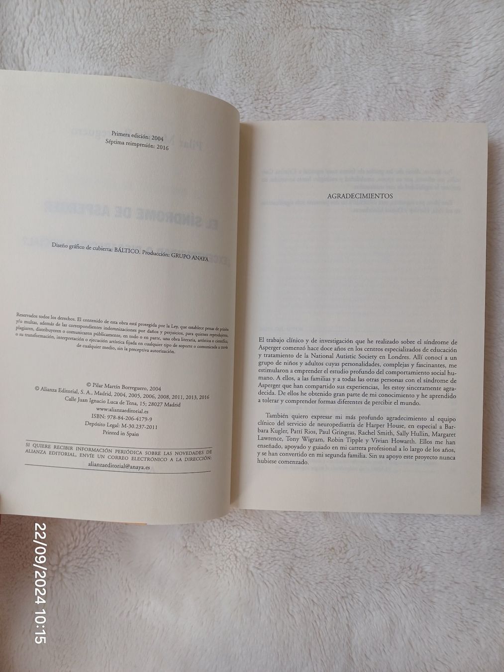 Bücher: Spanischen Buch - Titel: El Síndrome de Asperger – Gebraucht aus Würenlos von JRP_71 3
