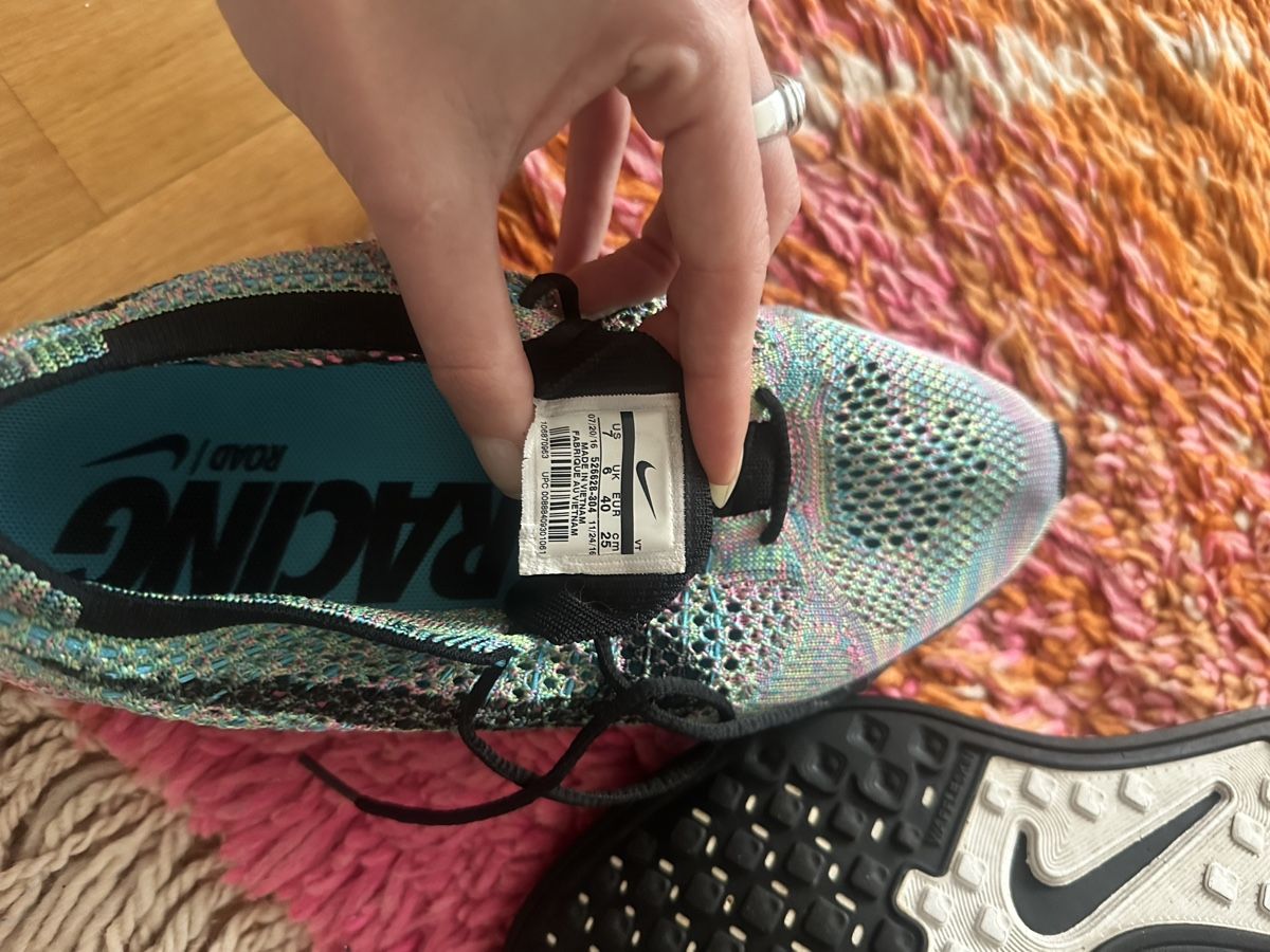Nike Scarpe da uomo: Nike Flyknit Racer Multicolor – Nuovo (secondo la descrizione) da Zürich venduto da Tingeltangelvina 3