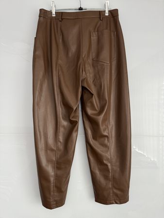Imperial Jeans in einem braunen Leder Look