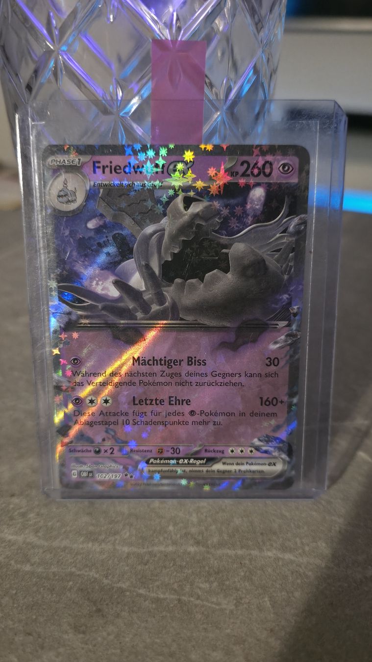 Pokémon Cartes à collectionner: Friedwuff ex - Pokemon Karte – Neuf (Voir description) à Rorschach par Craint