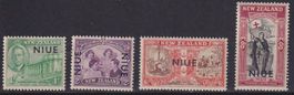 Niue, Mi 71-74*  , KW €1.20