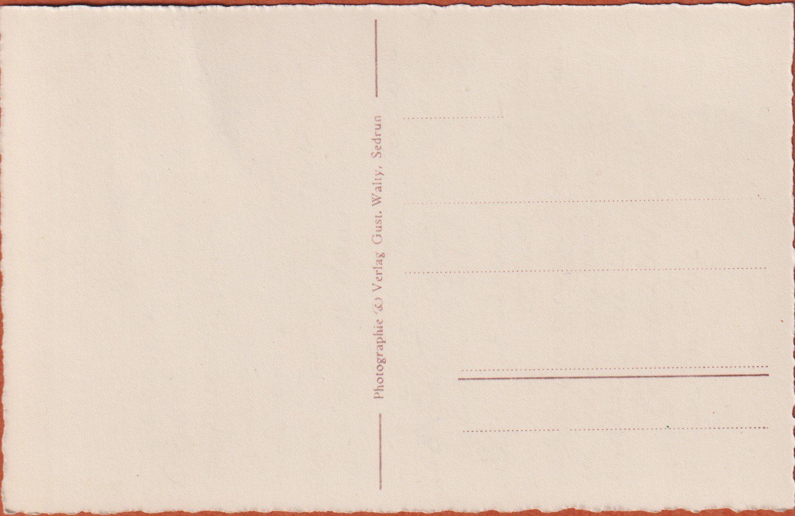 Cartes postales: Sedrun im tiefen Winter   :   alte Ansichtskarte – D'occasion à Vitznau par Ropaku 1
