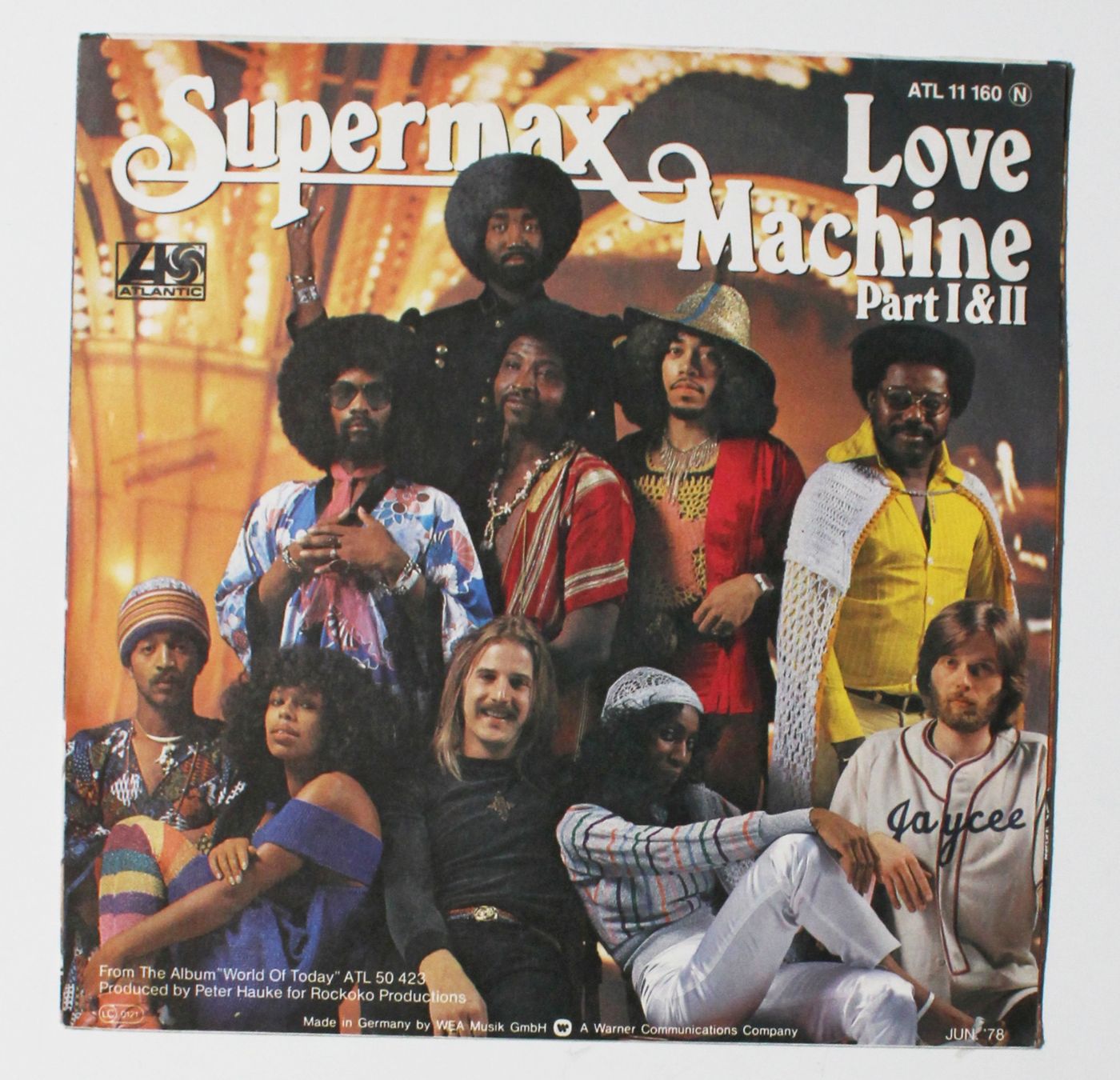 Dischi in vinile: 7" SUPERMAX - LOVE MACHINE Pt. I & II 1978 – Usato da Brüttisellen venduto da Collector-Corner 2