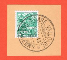 Bahnpoststempel Vallorbe