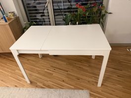 Ikea ausziehbarer Tisch weiss - wie neu!