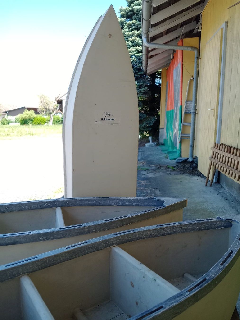 Tutte le decorazioni: Bateau décoratif en bois, objet d'artisanat. – Usato da Payerne venduto da jea_m6nb 9