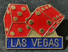 CC955 - Pin Würfel LAS VEGAS USA