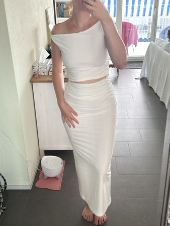 Sovaye Set weiss Grösse S neu