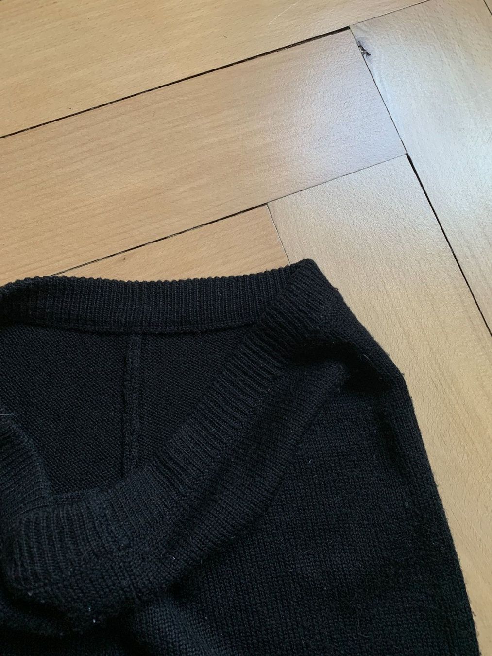 Pantaloni: Strick Hose schwarz - 36 – Usato da Zürich venduto da Diazaio 2