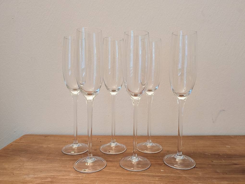 Bicchieri: 6x Sektglas – Usato da Basel venduto da Gluggi01