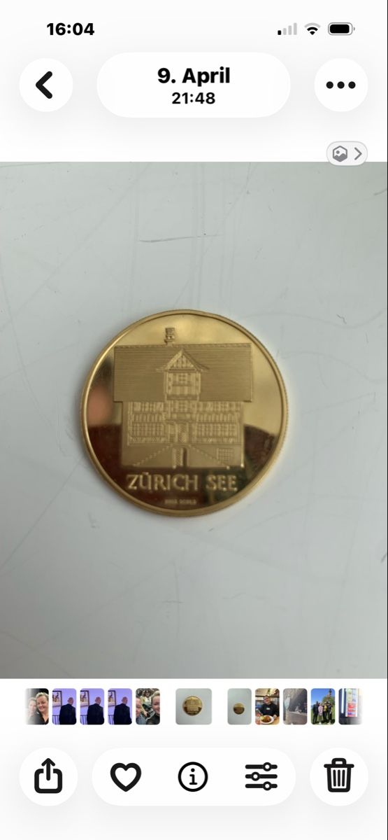 Tutti le monete: Goldmünze zürisee – Nuovo (secondo la descrizione) da Brienz BE venduto da Talter690 1
