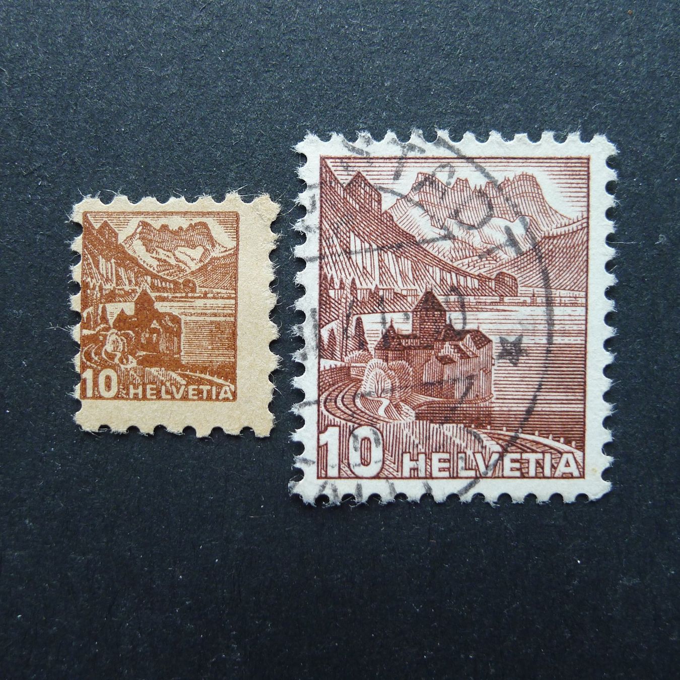 Tous les timbres: Schloss Chillon Kinderbriefmarke – D'occasion à Ebikon par SilvioFreund 2