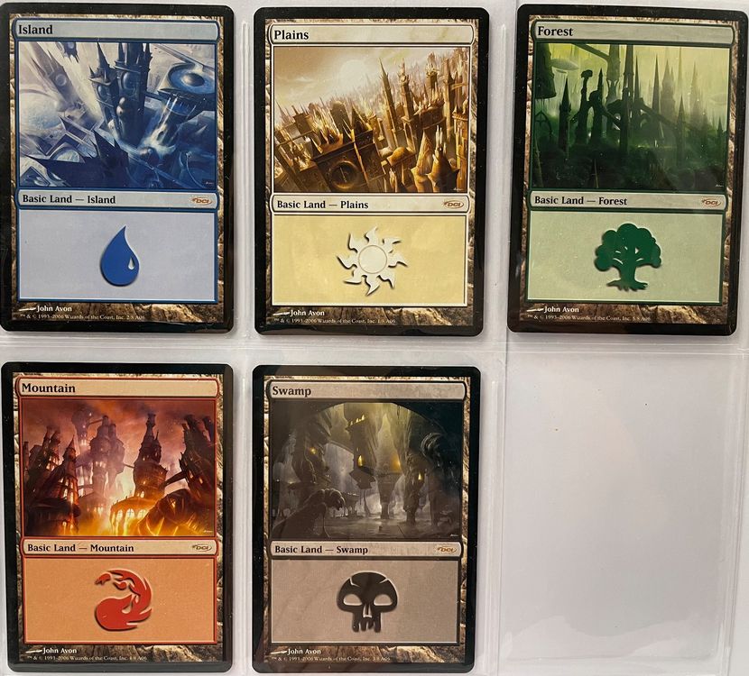 MTG Promotional Arena 2006 Basic Lands Kaufen auf Ricardo