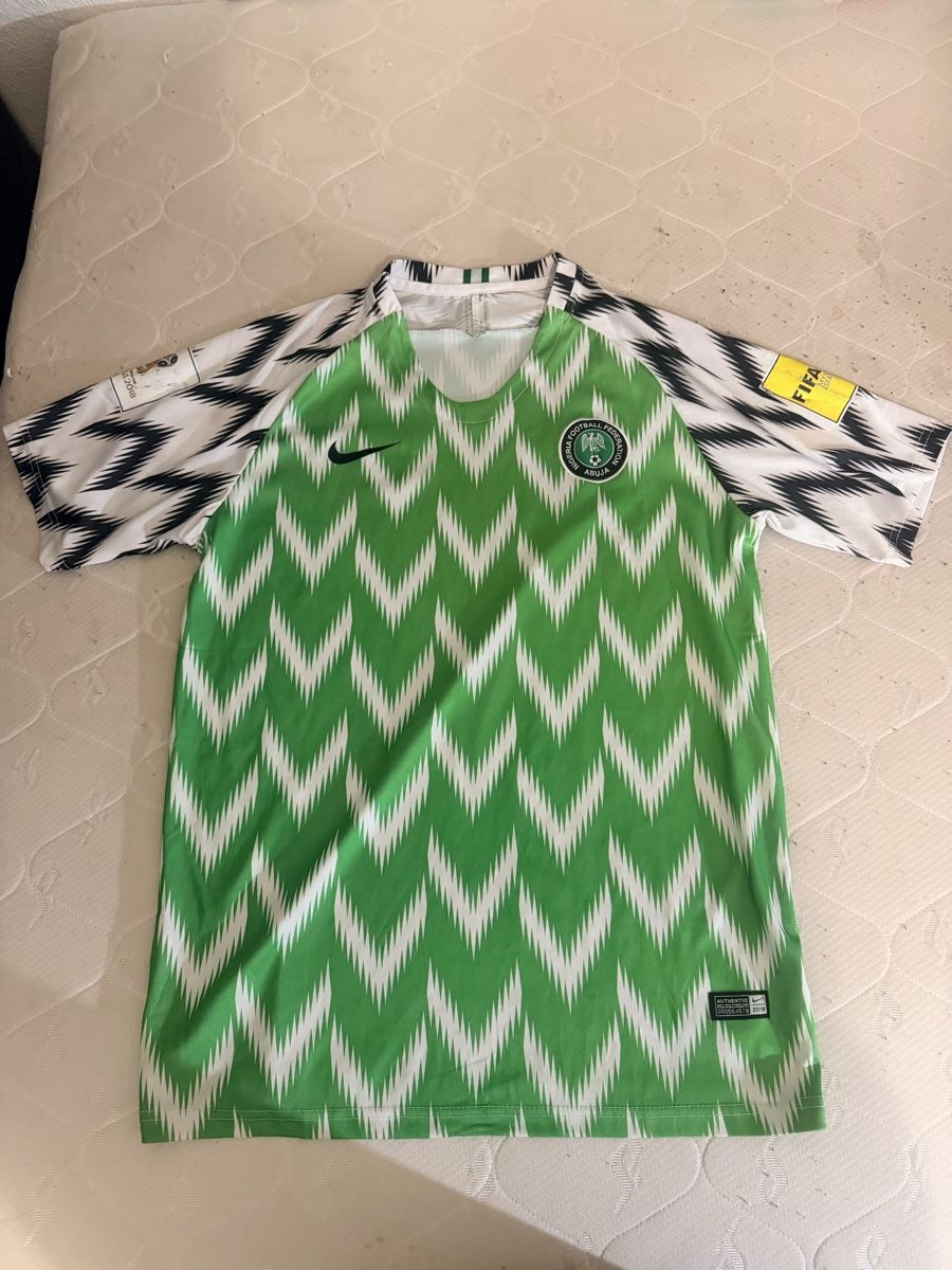 Canottiere & Pantaloni: MAILLOT NIGERIA 2018 – Nuovo (secondo la descrizione) da Grand-Lancy venduto da ter_bvn7