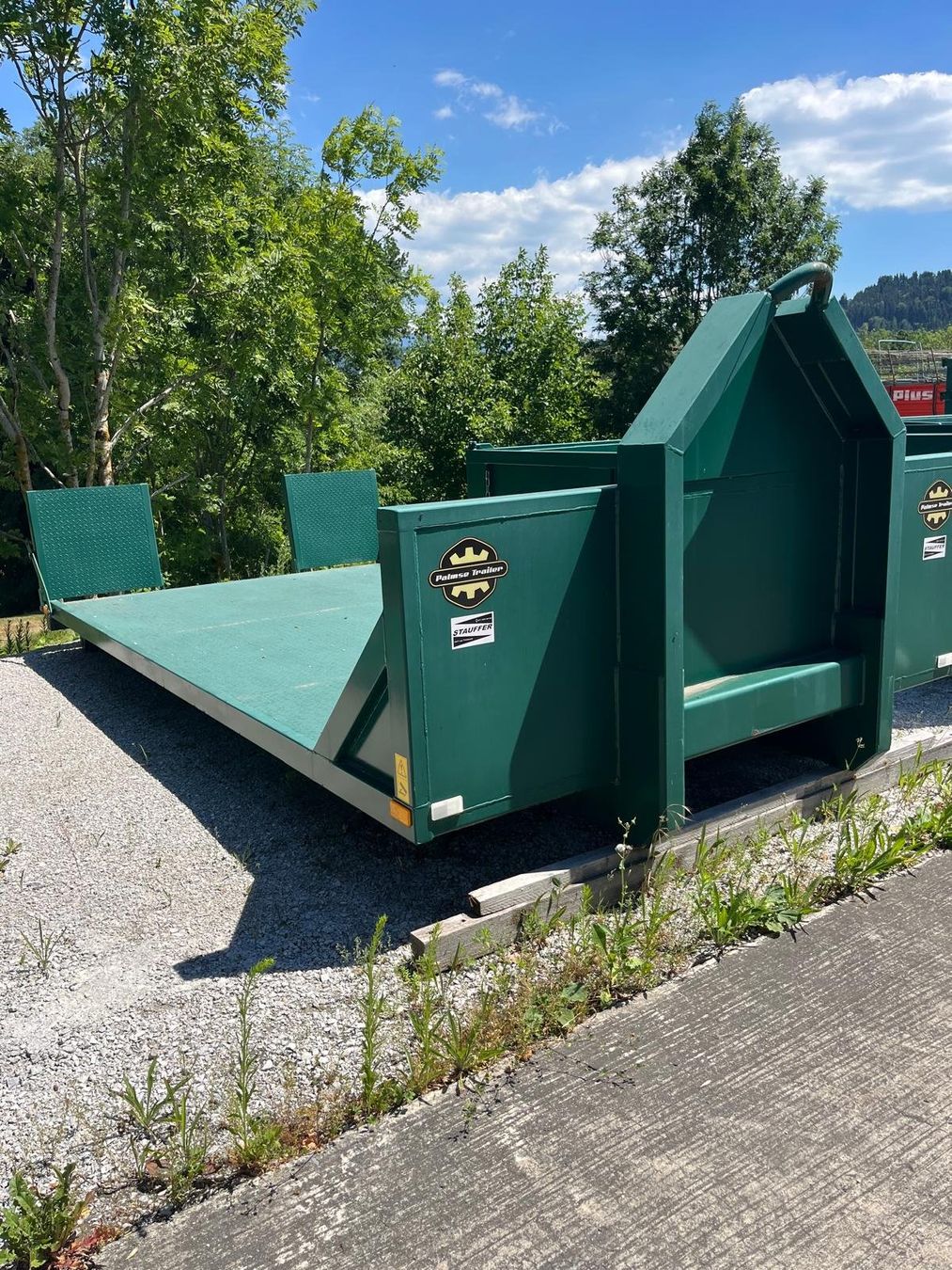 Baucontainer: Plateau porte-engin pour Multilift – Gebraucht aus Les Thioleyres von Samitrac