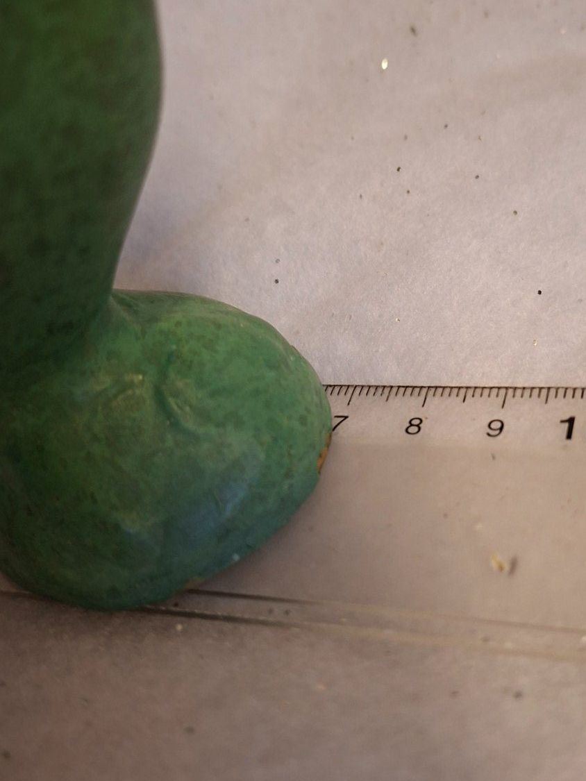 Figuren: 2er Set Eulenfiguren aus Metall, Grün Patiniert – Neu (gemäss Beschreibung) aus Kriens von Wolly85 2