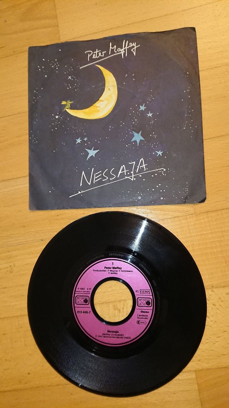 Vinyles: Peter Maffay - Nessaja - Single 1983 – D'occasion à Egg b. Zürich par orwell1984