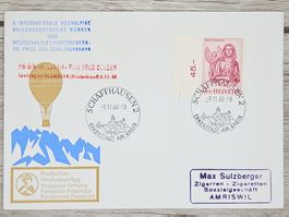 CL21 Enveloppe + Timbre Suisse 1966