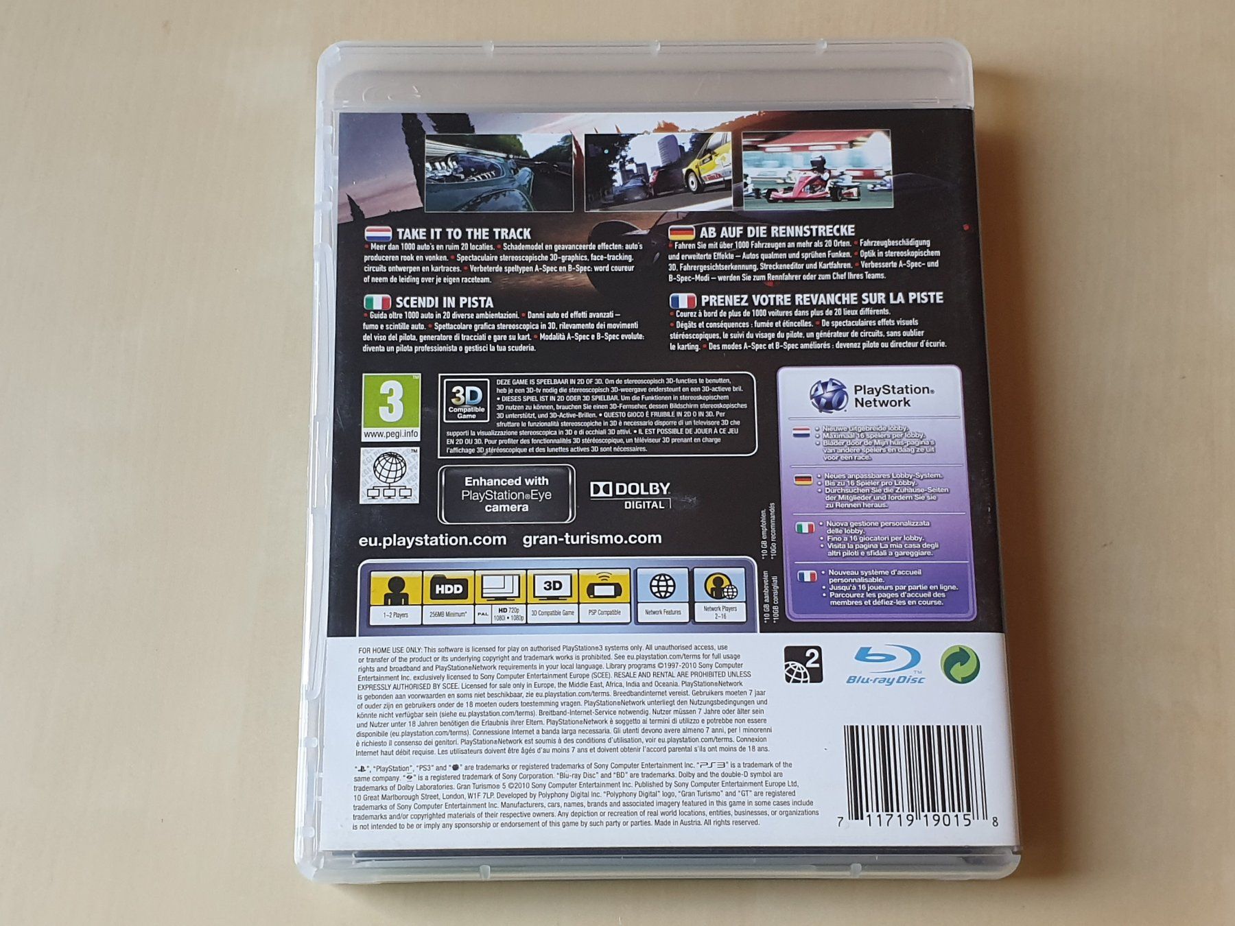 Sony Giochi: Gran Turismo 5 – Usato da Stansstad venduto da collectorsshop 1